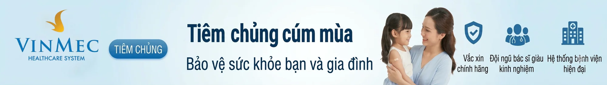 Tiêm chủng cúm mùa - Bảo vệ sức khỏe bạn và gia đình