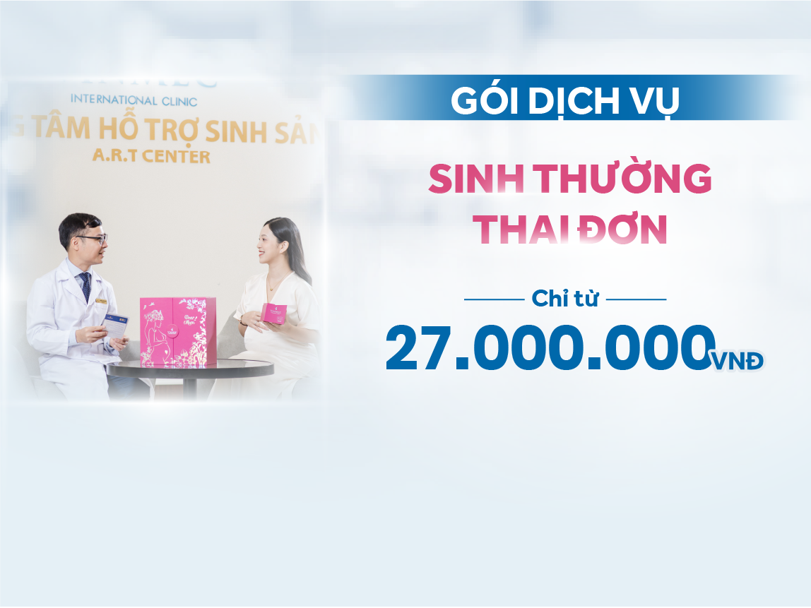 Gói sinh thường thai đơn tại Vinmec