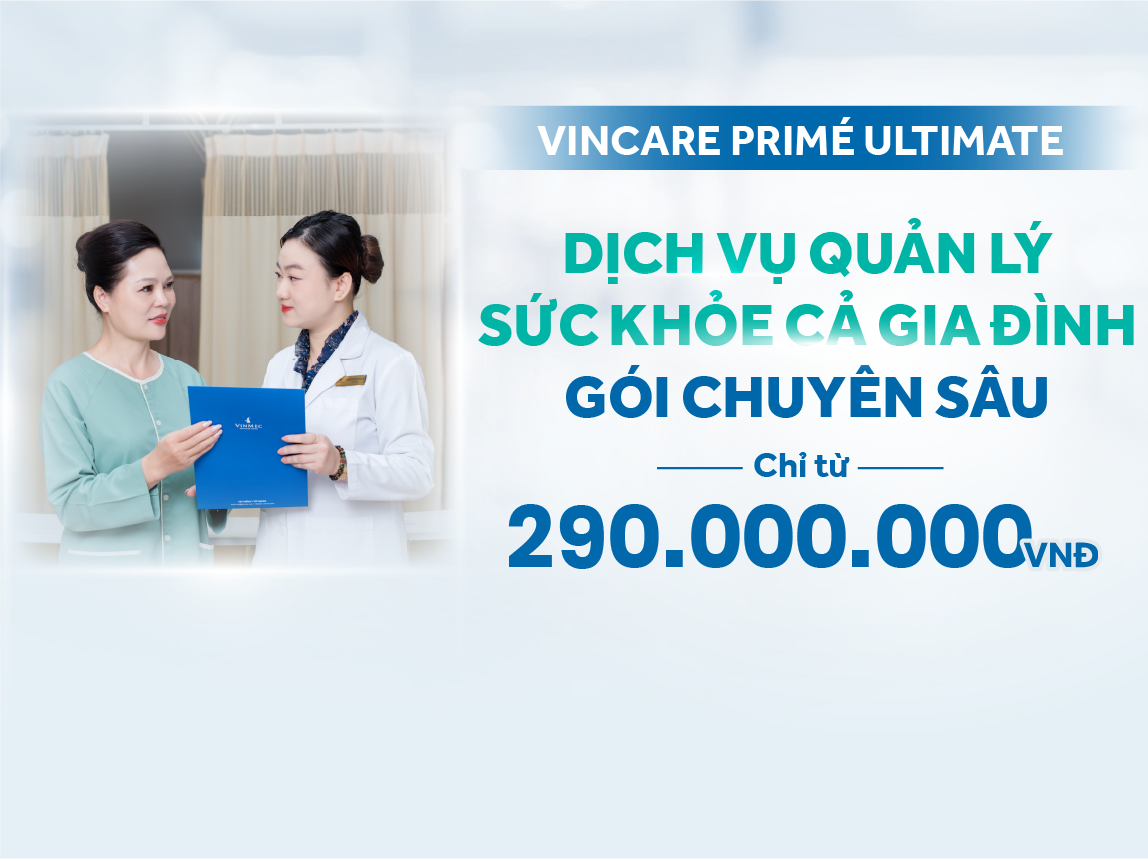 Gói Quản lý sức khoẻ cả gia đình Primé Ultimate