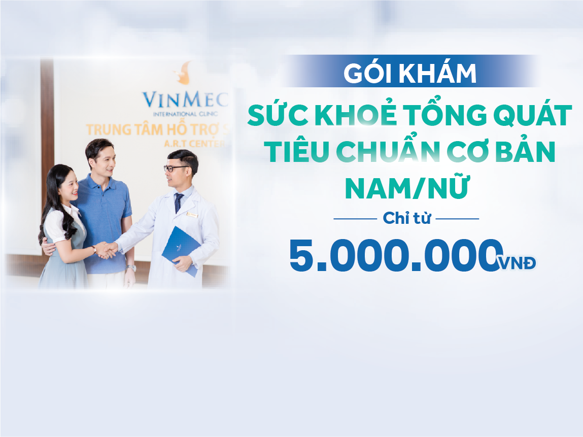 Gói Khám sức khoẻ tổng quát Cơ bản cho Nam/nữ