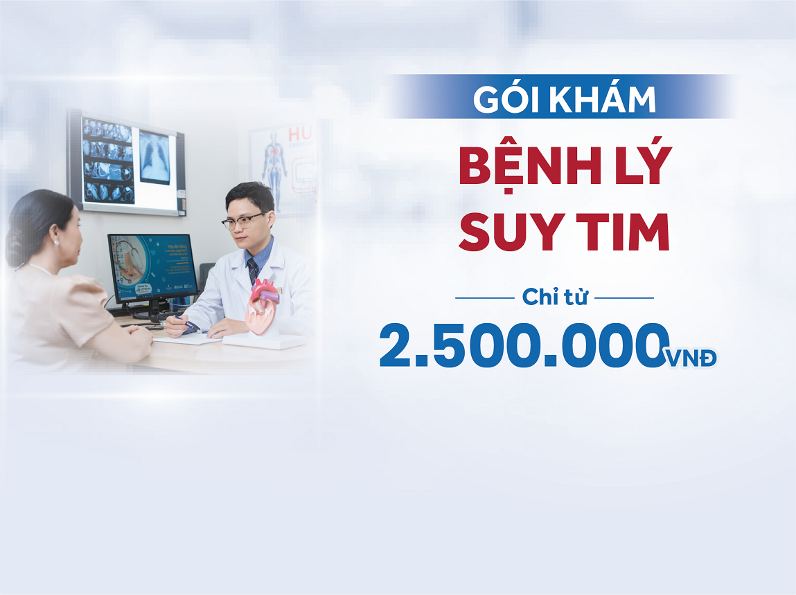 Gói khám bệnh lý suy tim